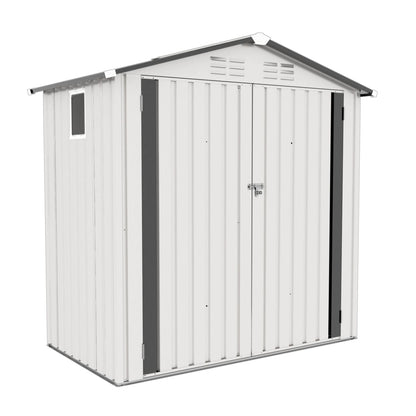 6X4 FT Metal Storage Shed