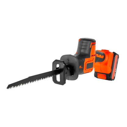 Cordless Reciprocating Saw 20V Variable Speed Saw with Battery Charger 8 Blades and Carrying Bag