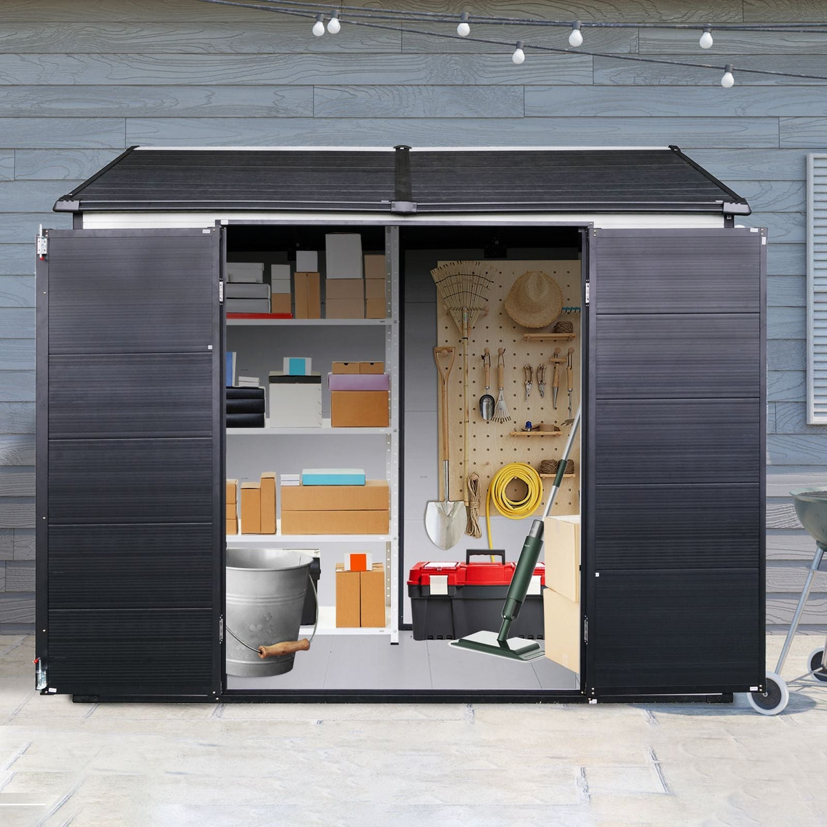 8 x 6 ft Outdoor Storage Shed
