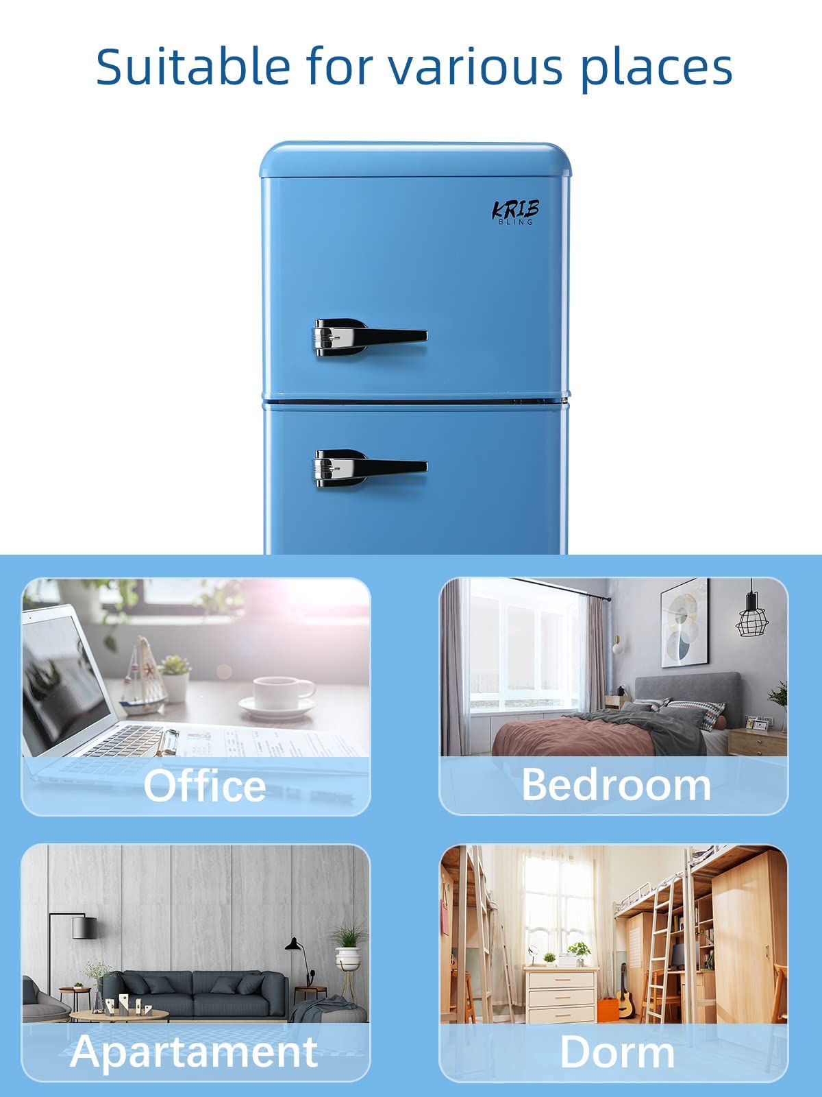 Compact Refrigerator 3.5 Cu.Ft