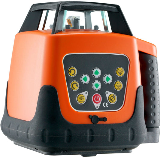 Laser Level 2000ft 360 Degree Self Leveling Green Cross Line Laser 5 Rotation Speeds & 4 Scanning Angles Adjustment IP66 Waterproof Remote Control Manual Self-leveling Mode Battery Included