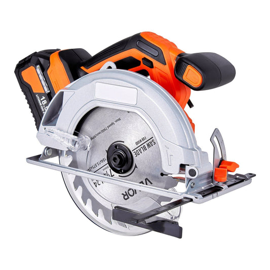 Cordless Circular Saw 7-1/4 inch Blade Electric Circular Saw Kit with Battery and Charger Included