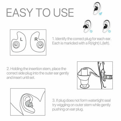 5/10 Pairs Soft Silicone Ear Plugs