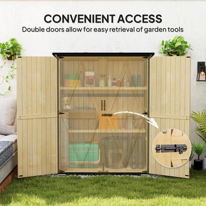 Wood Storage Shed