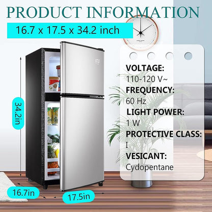 Compact Refrigerator 3.5 Cu.Ft