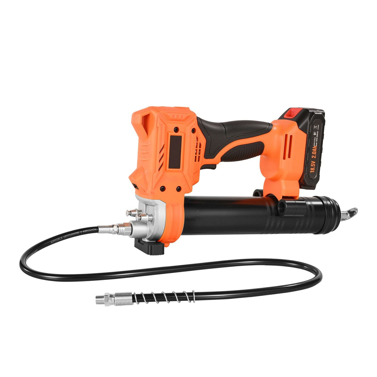 Cordless Grease Gun 20V Electric Grease Gun with 2.0 Ah Battery & LED Light 35.4-inch Long Hose & Carrying Case