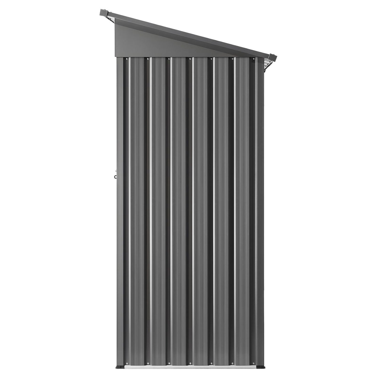 5 x 3 FT Metal Garden Shed Storage Building with Lockable Door & 2 Louver Vents