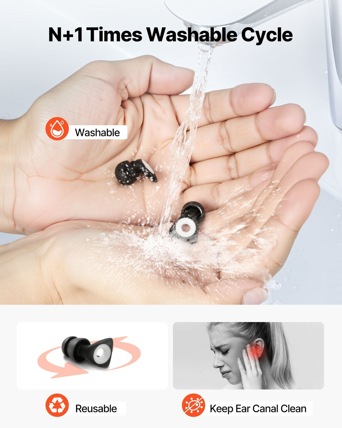 Ear Plugs for High Noise Reduction Earplugs