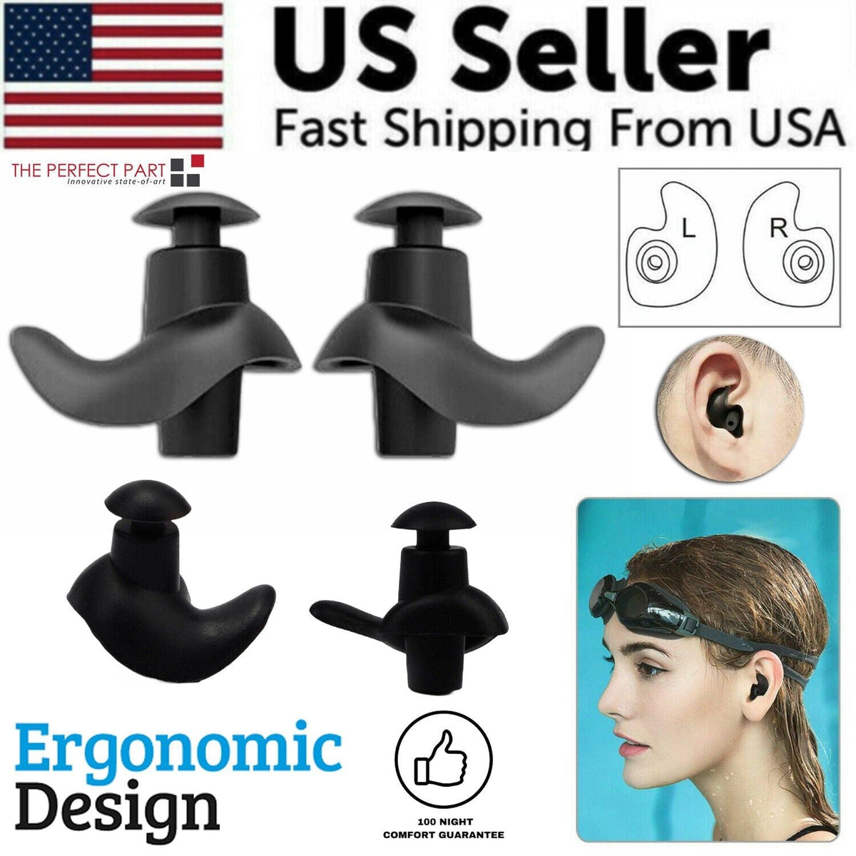 5/10 Pairs Soft Silicone Ear Plugs
