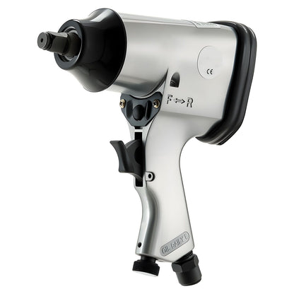 50 Pieces Pro Air Tool and Accessories Kit 1/2" Air Impact Wrench 3/8" Ratchet Wrench 4500BPM Air Hammer