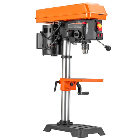 10 in Benchtop Drill Press Tabletop Drilling Machine with Adjustable Speed