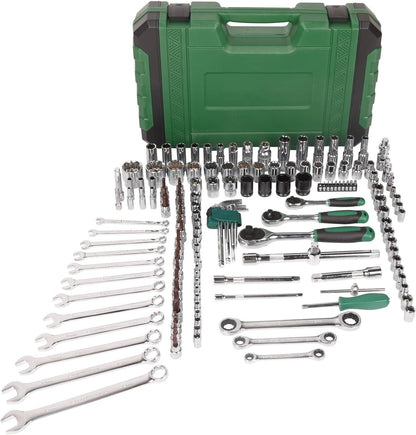 151pcs Socket and Drive Tool Set 1/2" 1/4" 3/8" Metric