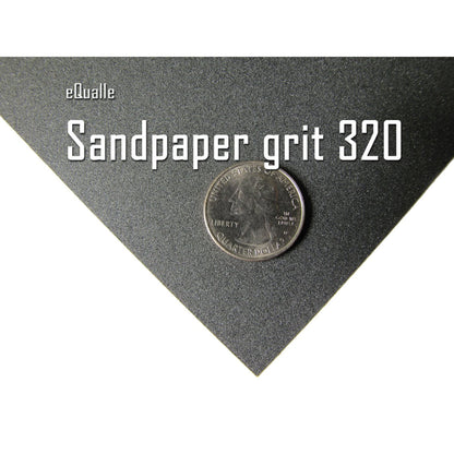 320 Grit Sandpaper Sheets – 10 Pack, 9x11 in, Wet or Dry Use