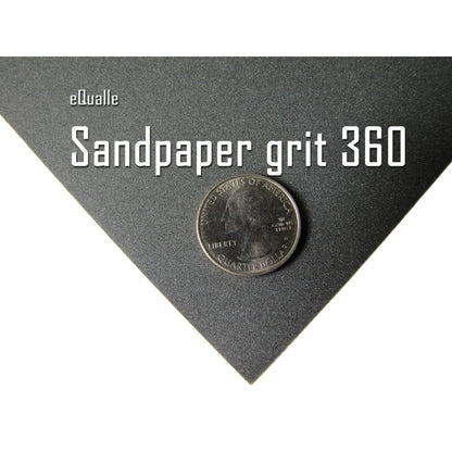 360 Grit Sandpaper Sheets – 10 Pack, 9x11 in, Wet or Dry Use