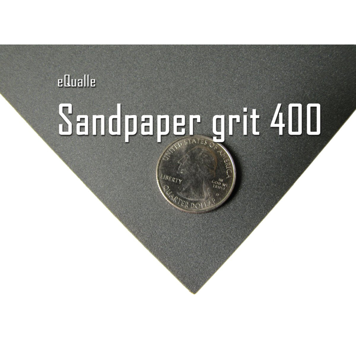 400 Grit Sandpaper Sheets  – 10 Pack, 9x11 in, Wet or Dry Use