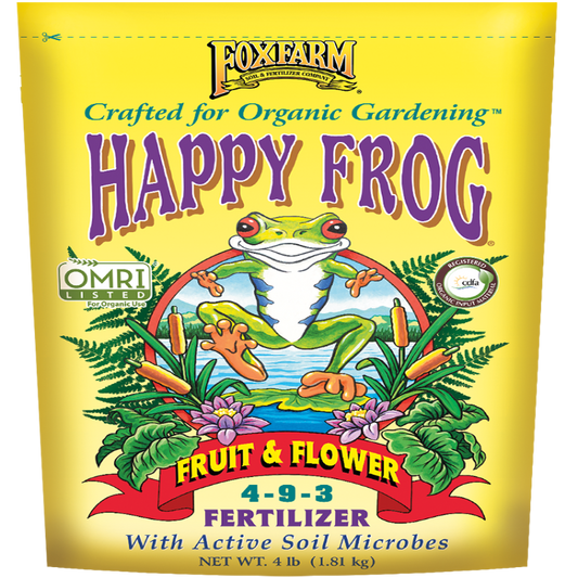 Happy Frog Fruit and Flower