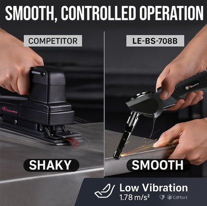 LE-BS-708B Air Belt Sander 3/4" x 20-1/2" – Heavy Duty Grinding