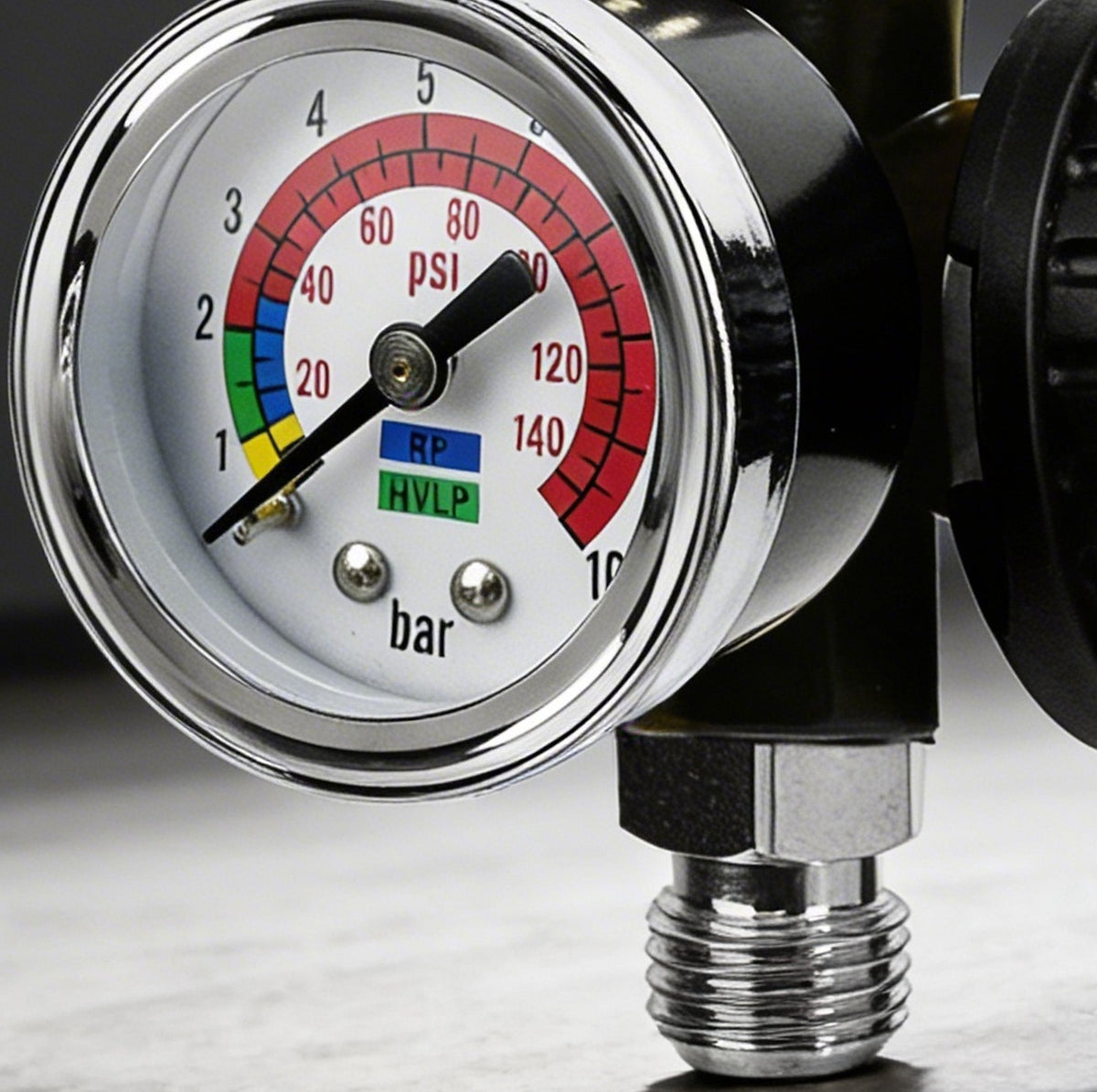 Professional Air Pressure Regulator with Gauge - Heavy Duty 140 PSI Compressor Control (AR-02)