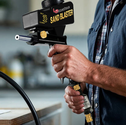 Professional Sandblaster Kit - 150 PSI Multi-Media with Control Valve
