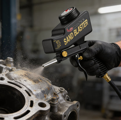 Professional Sandblaster Kit - 150 PSI Multi-Media with Control Valve