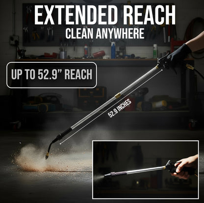 AS121-5 Extendable Air Blow Gun Kit | Multi-Use Tool
