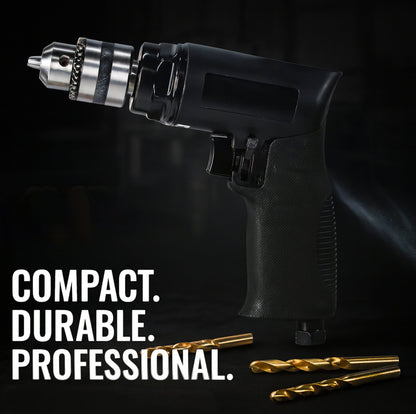 LE-G213P 3/8" Reversible Air Drill – Compact High Torque Tool