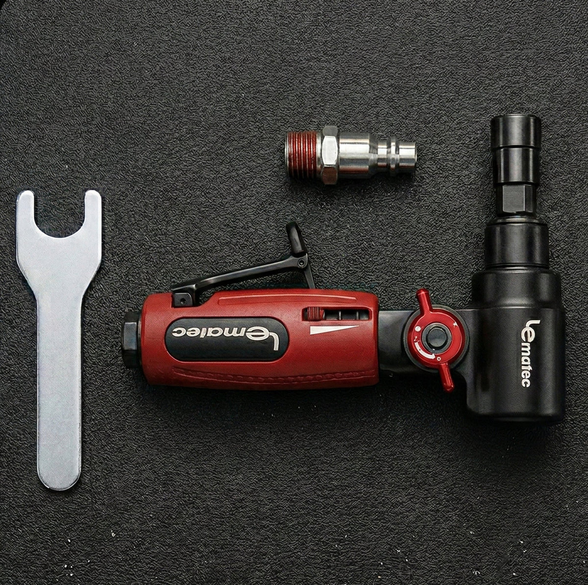 Professional Flexible Air Die Grinder - 20,000 RPM with 1/4" Collet (LE-G2543R)