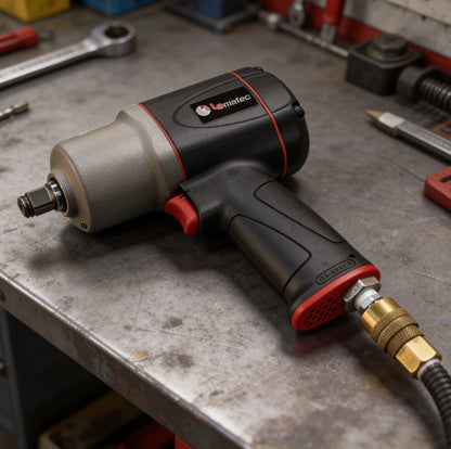 LE LEMATEC 1/2" 1,000 FT LBS Impact Wrench - Heavy Duty