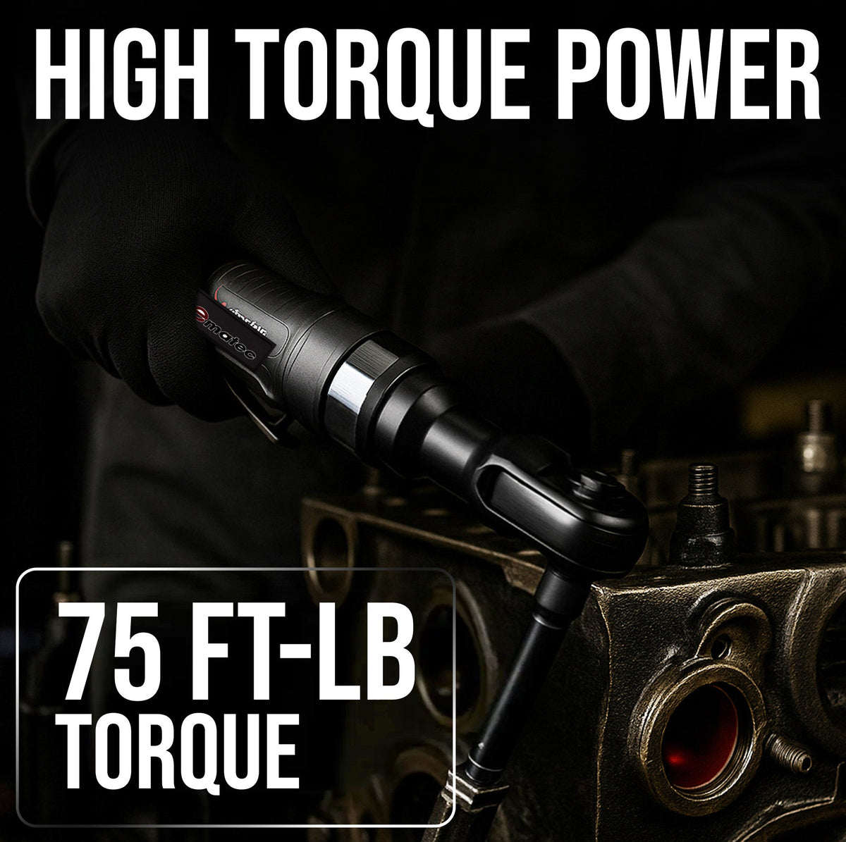 LE-R2550B 1/2" Air Ratchet | Safe & Powerful Tool