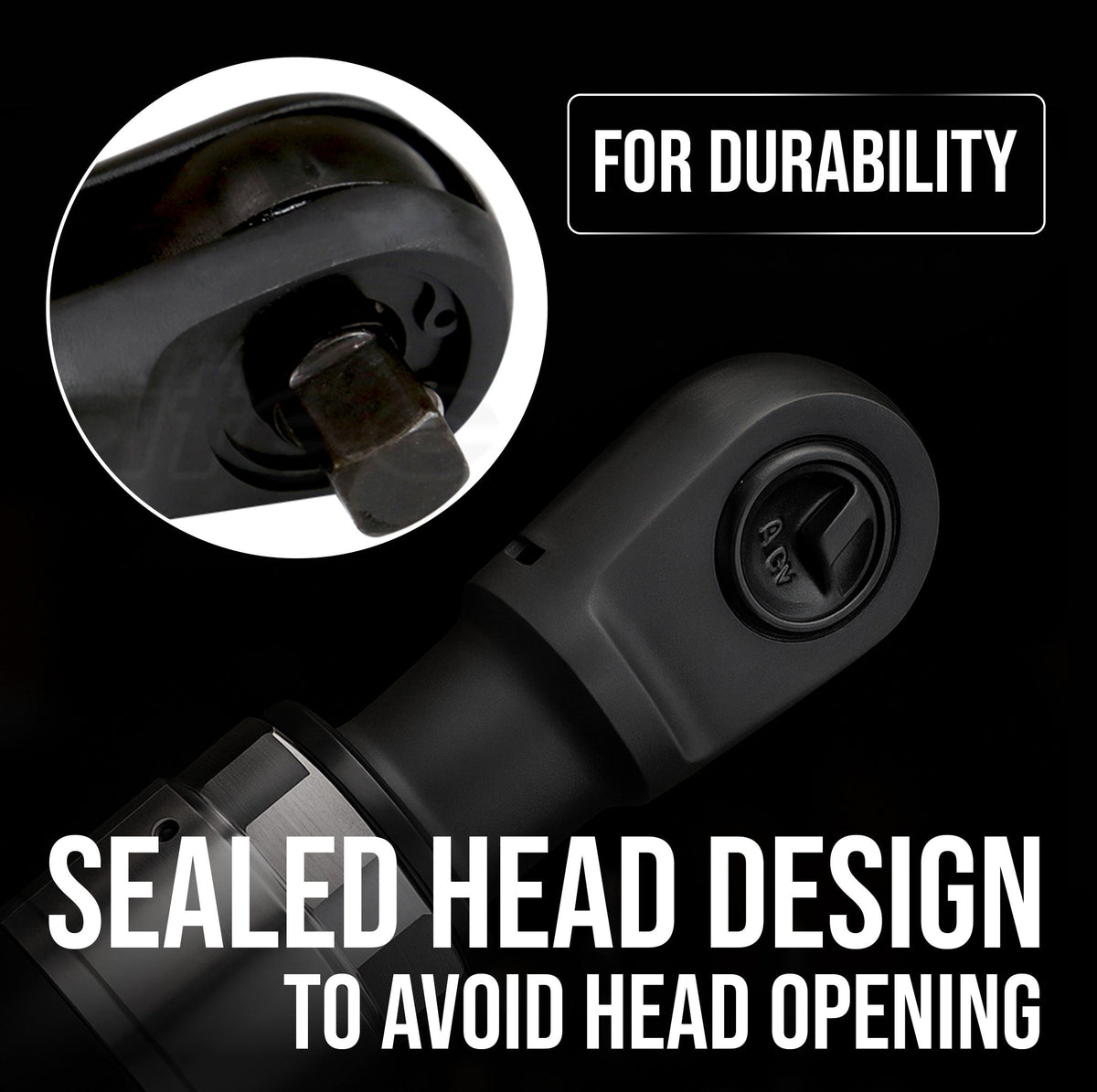 LE-R2550B 1/2" Air Ratchet | Safe & Powerful Tool