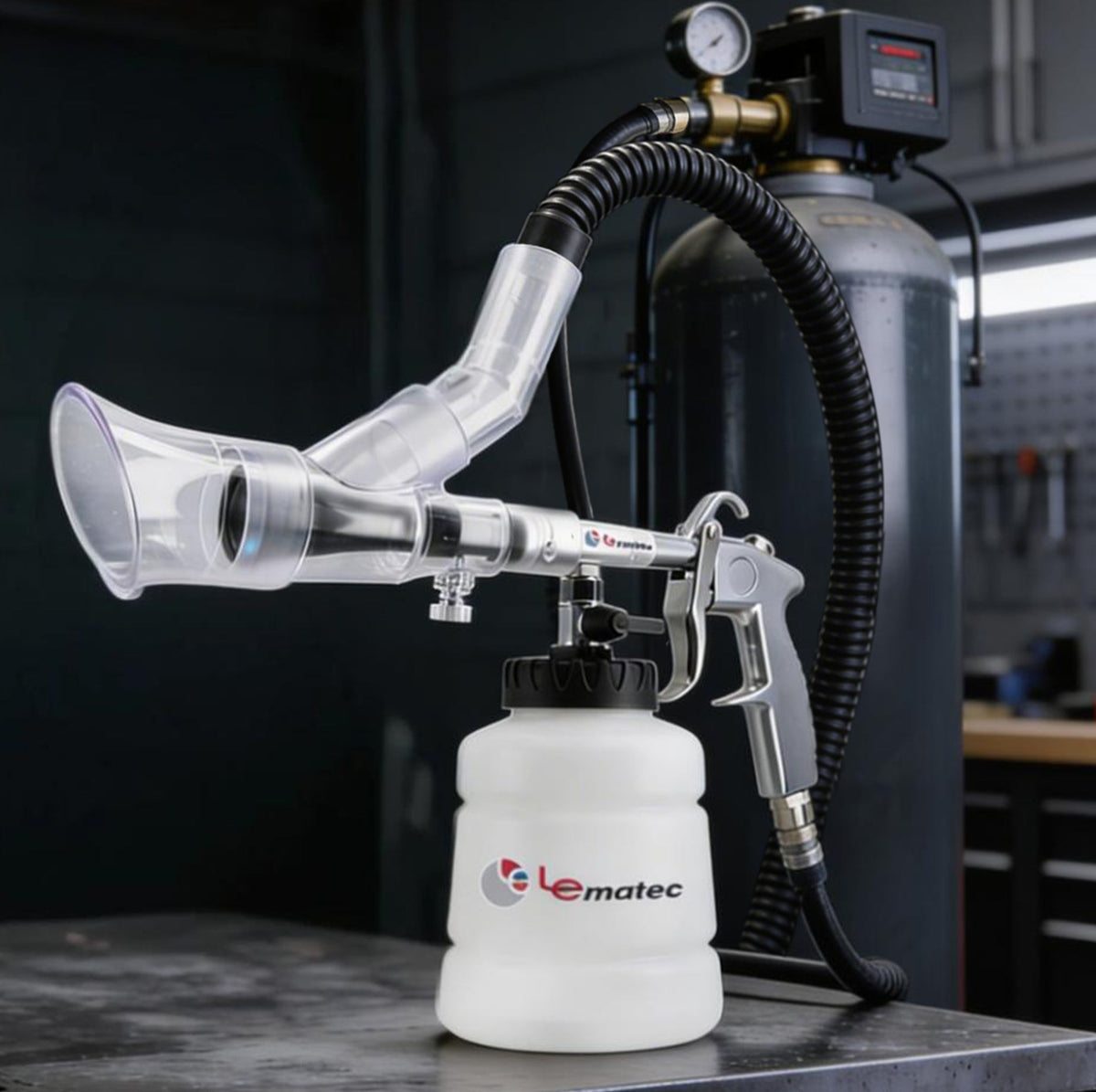 Professional Auto Detailing Kit - 3000 RPM with High Pressure Gun & Extractor