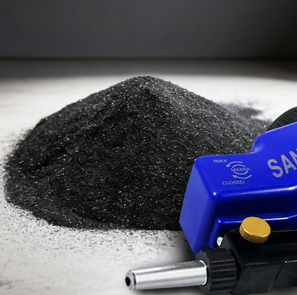 Professional Silicon Carbide Blasting Media - 100 Grit Premium Grade (LEI-16)
