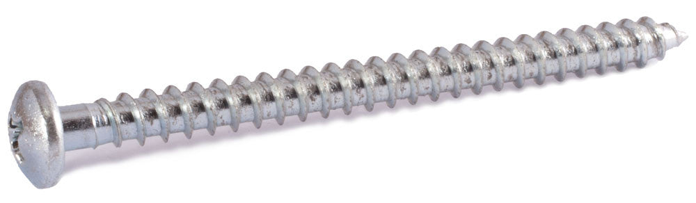 10 x 1 Phil Pan Sheet Metal Screw Zinc Plated