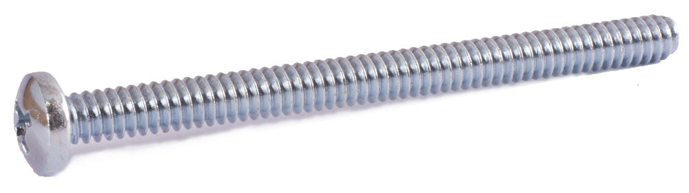 8-32 x 3/4 Phillips Pan Machine Screw Zinc Plated