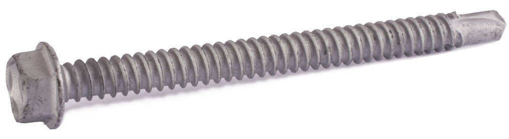 1/4-14 x 2 1/2 Hex Washer Head TEKS® Self Drilling Screw (T3) Climaseal®