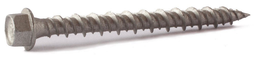 10 x 1 1/2 Hex Washer Head Pole Gripper Screw Hi-Low Thread T17 Strong-Shield™