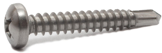 8-18 x 1 Phillips Pan Self Drill Screw 410 SS