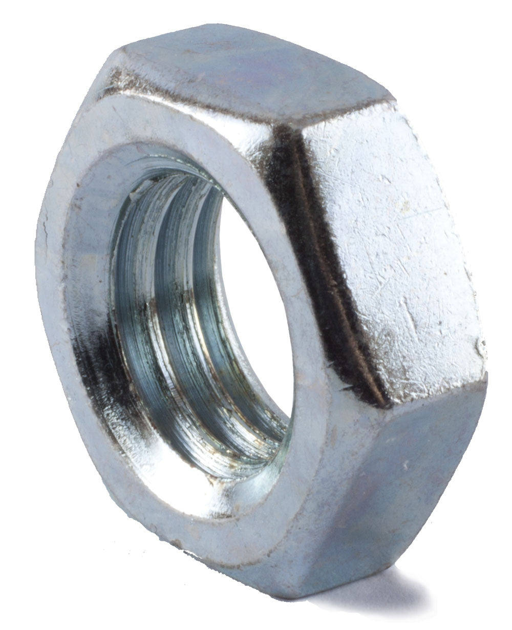 5/16-18 Hex Jam Nut Zinc Plated