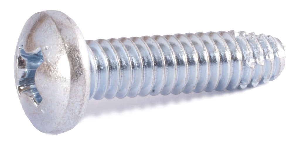 10-32 x 1 Phillips Pan Machine Screw Type F Zinc Plated