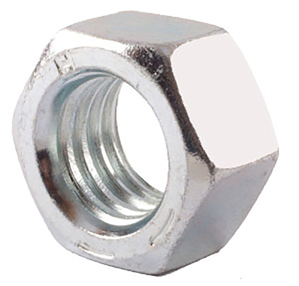 9/16-18 Grade 5 Finished Hex Nut Zinc Plated