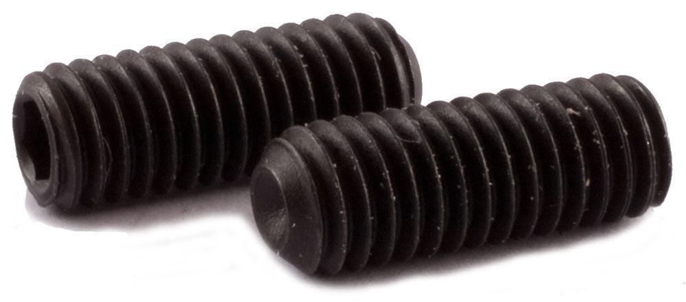 M6-1.00 x 16 Socket Set Screw Cup Point DIN 916 Black Oxide Alloy