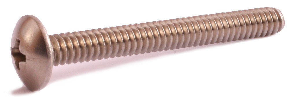 6-32 x 1/4 Phillips Truss Machine Screw 18-8 (A2) Stainless Steel
