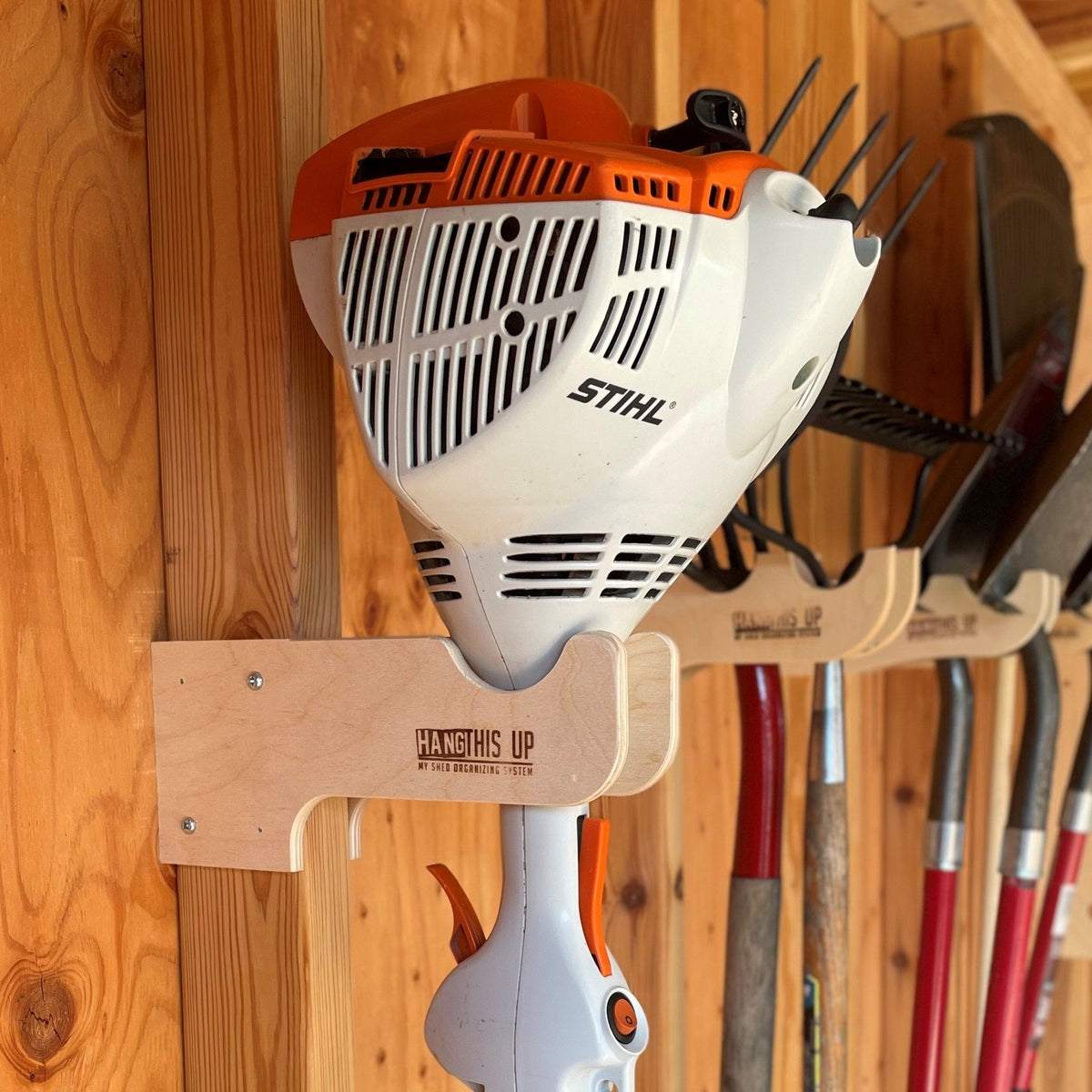 Complete Stud Mounted Shed Organization Kit