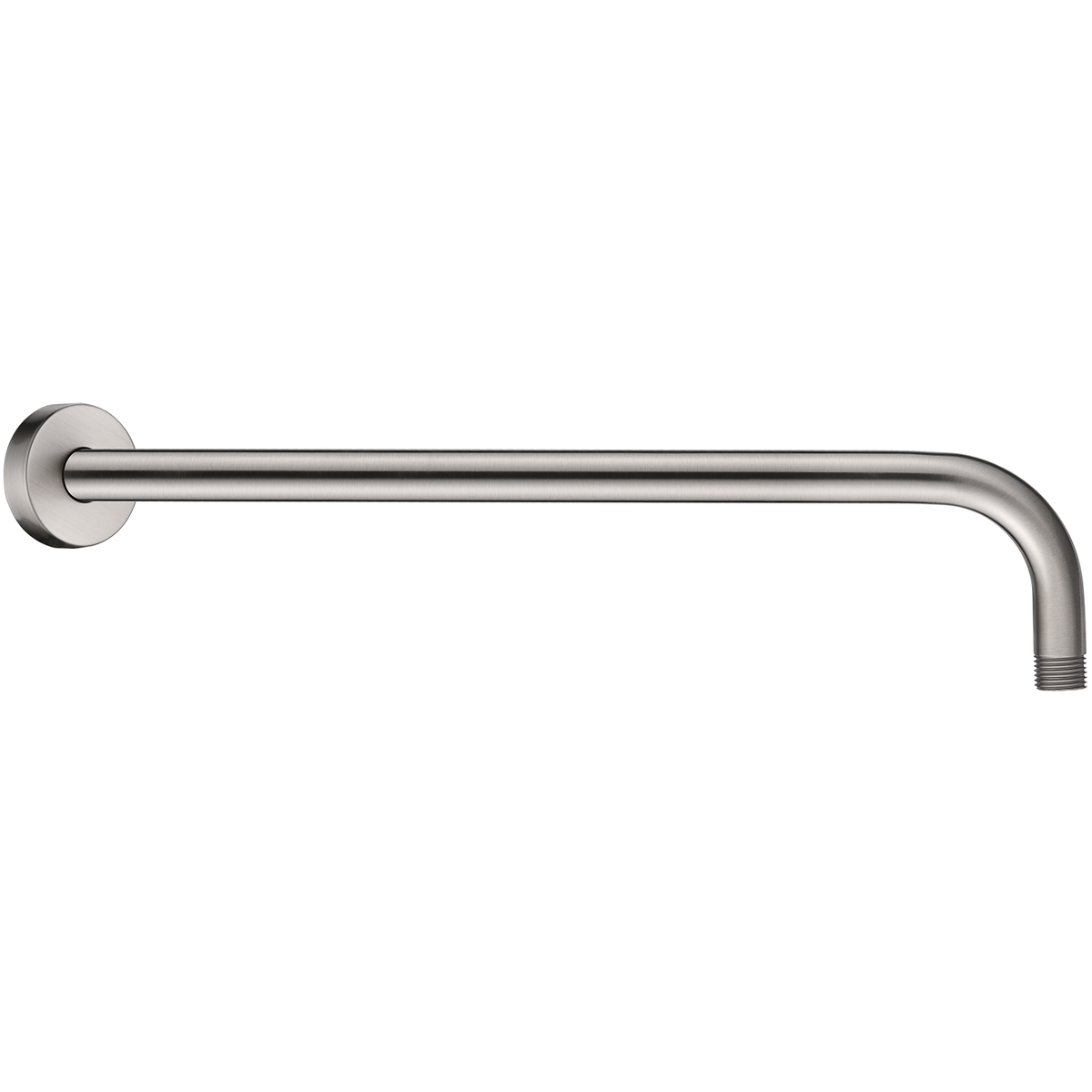 16 Inch L-Shaped Stainless Steel Shower Arm Extension for Rainfall Shower Heads