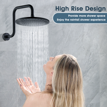 13-Inch S-Shaped Shower Arm Extension for Rainfall Shower Heads
