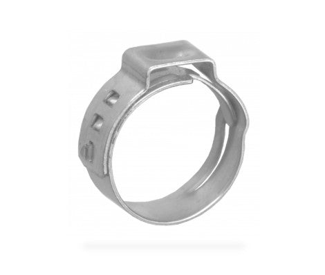 1/2in Stainless Steel Stepless Ear Clamp