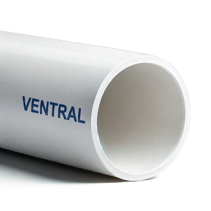 VENTRAL Schedule 40 FOAM CORE (CELLULAR) PVC DWV Drain Pipe 4 Inch (4.5 OD), White, Cut Lengths for Plumbing, Landscape, Drainage, Waste, Vent