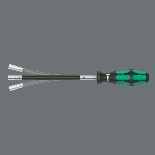 Wera 391 Kraftform Plus Flexible Nut Driver 8mm x 160mm 05028152001