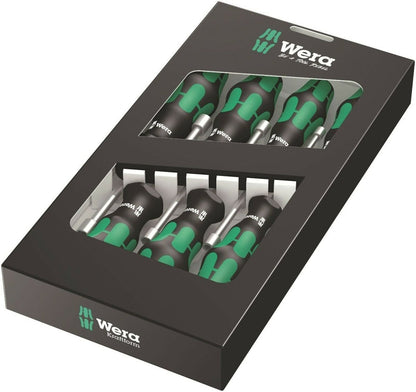 Wera 395 HOLO/7 Kraftform Plus Hollow Shaft Nut Driver Set Metric 05029510001
